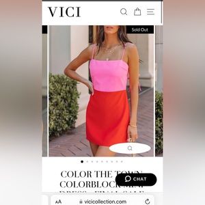 Color block mini VICI Dolls Collection NWT
